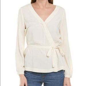 NWT J. Crew wrap tie top